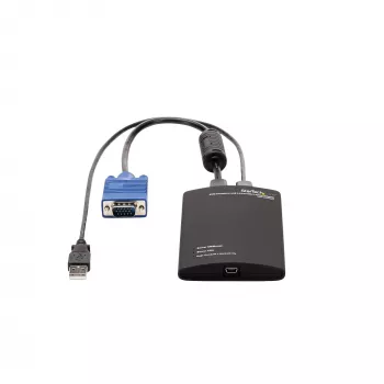 StarTech.com KVM-Konsole-auf-USB-2.0-Tragbarer-Laptop-Crash-Cart-Adapter