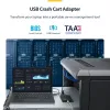 StarTech.com KVM-Konsole-auf-USB-2.0-Tragbarer-Laptop-Crash-Cart-Adapter