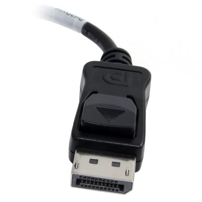 StarTech.com DisplayPort-auf-DVI-Adapter – Aktiver DisplayPort-auf-DVI-D-Adapter/Video-Konverter 1080p – DP 1.2 zu DVI-Monitorkabel-Adapter-Dongle – DP-zu-DVI-Adapter – verriegelbarer DP-Stecker
