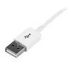 StarTech.com 3 m Weiß USB 2.0-Verlängerungskabel A zu A – M/W