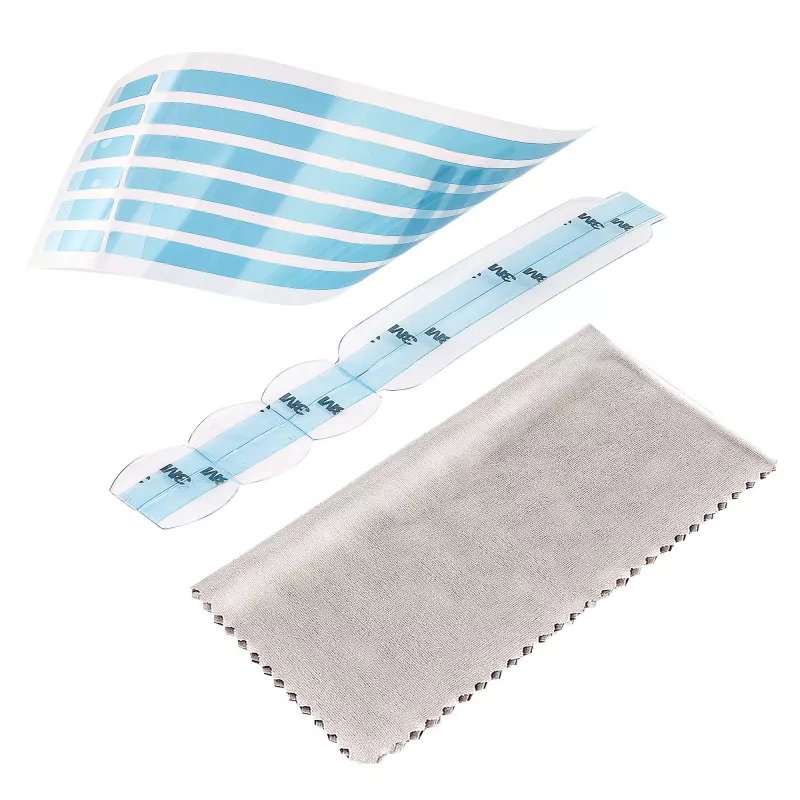 StarTech.com Privacy Screen Adhesive Strips and Mounting Tabs - Universal Installation Kit for Laptop/Computer Monitor Anti Glare Privacy Filters, Replacement Strips/Holder Tabs
