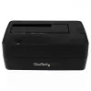 StarTech.com Single Bay USB 3.1 zu SATA Festplatten-Dockingstation, USB 3.1 (10 Gbps) Festplatten-Dock, externe 2,5/3,5 Zoll SATA III HDD/SSD Dockingstation, Top-Loading Festplattenschacht