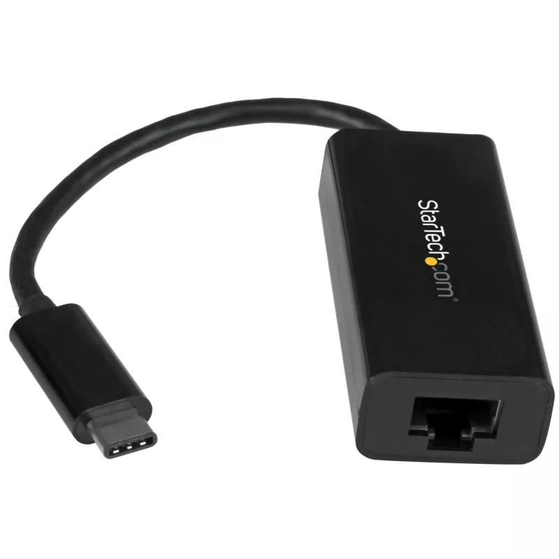 StarTech.com USB-C auf Gigabit Ethernet Adapter - Schwarz