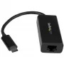 StarTech.com USB-C auf Gigabit Ethernet Adapter - Schwarz