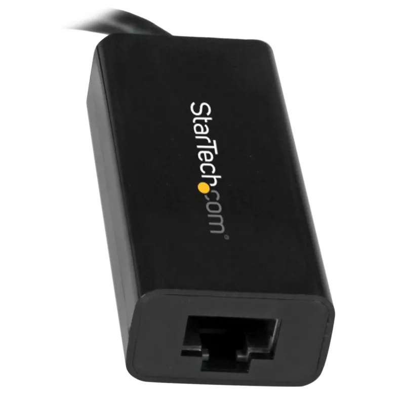 StarTech.com USB-C auf Gigabit Ethernet Adapter - Schwarz