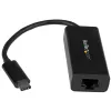 StarTech.com USB-C auf Gigabit Ethernet Adapter - Schwarz