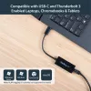 StarTech.com USB-C auf Gigabit Ethernet Adapter - Schwarz