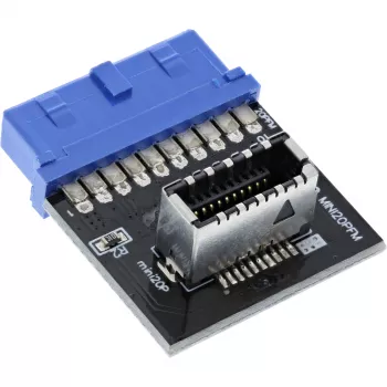 InLine USB 3.0 auf USB 3.1 Frontblenden Key-A Adapter intern