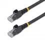 StarTech.com Cat5e Ethernet-Patchkabel mit rastnasenfreien RJ45-Steckern – 10 m, Schwarz