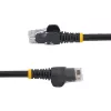 StarTech.com Cat5e Ethernet-Patchkabel mit rastnasenfreien RJ45-Steckern – 10 m, Schwarz