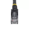 StarTech.com Cat5e Ethernet-Patchkabel mit rastnasenfreien RJ45-Steckern – 10 m, Schwarz