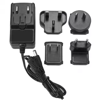 StarTech.com DC Power Adapter - 12V, 2A, Universal, Indoor, 100-240 V, 24 W, 12 V, 0,6 A