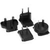 StarTech.com DC Power Adapter - 12V, 2A, Universal, Indoor, 100-240 V, 24 W, 12 V, 0,6 A