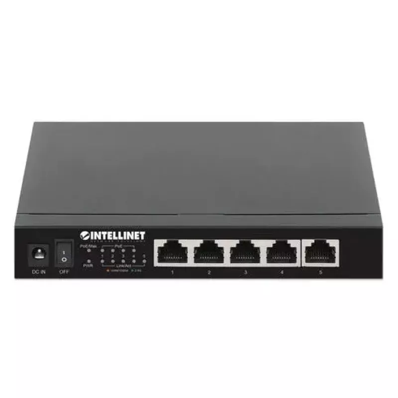 Unmanaged Switch Intellinet 5-Port 2.5G Ethernet PoE+ 55W