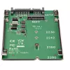 StarTech.com M.2 SATA SSD auf 2,5 Zoll SATA Adapter - M.2 NGFF zu SATA Konverter - 7mm - Open-Frame Halterung - M2 Festplattenadapter