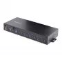 StarTech.com 16-Port Industrial USB 3.0 Hub 5Gbps, Metall, DIN-/Oberflächen-/Rack-Montage, ESD-Schutz, Klemmenblock-Stromversorgung, bis zu 120 W gemeinsame USB-Ladung, Dual-Host-Hub/Switch
