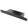 StarTech.com 16-Port Industrial USB 3.0 Hub 5Gbps, Metall, DIN-/Oberflächen-/Rack-Montage, ESD-Schutz, Klemmenblock-Stromversorgung, bis zu 120 W gemeinsame USB-Ladung, Dual-Host-Hub/Switch