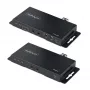 StarTech.com 4K HDMI over Fiber Extender Kit, 4K 60Hz bis zu 1000 m (Single Mode) oder 300 m (Multimode) LC Lichtwellenleiter, HDR, HDCP, 3,5 mm Audio/RS232/IR Extender, Sender- und Empfänger-Set