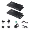 StarTech.com 4K HDMI over Fiber Extender Kit, 4K 60Hz bis zu 1000 m (Single Mode) oder 300 m (Multimode) LC Lichtwellenleiter, HDR, HDCP, 3,5 mm Audio/RS232/IR Extender, Sender- und Empfänger-Set
