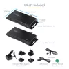 StarTech.com 4K HDMI over Fiber Extender Kit, 4K 60Hz bis zu 1000 m (Single Mode) oder 300 m (Multimode) LC Lichtwellenleiter, HDR, HDCP, 3,5 mm Audio/RS232/IR Extender, Sender- und Empfänger-Set