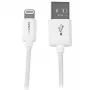 StarTech.com 1 m USB-auf-Lightning-Kabel – Ladekabel für iPhone/iPad/iPod – Lightning-auf-USB-Kabel mit Schnellladefunktion – Apple MFi-zertifiziert – Weiß