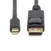 StarTech.com 3m Mini DisplayPort auf DisplayPort 1.2 Kabel - 4K x 2K UHD Mini DisplayPort auf DisplayPort Adapterkabel - Mini DP auf DP Kabel für Monitor - mDP auf DP Konverterkabel