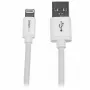 StarTech.com 2 m (6 ft.) USB auf Lightning Kabel - Langes iPhone / iPad / iPod Ladekabel - Lightning auf USB Kabel - Apple MFi zertifiziert - Weiß