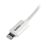 StarTech.com 2 m (6 ft.) USB auf Lightning Kabel - Langes iPhone / iPad / iPod Ladekabel - Lightning auf USB Kabel - Apple MFi zertifiziert - Weiß