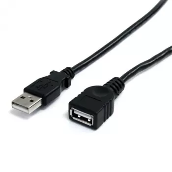 StarTech.com 6 ft Schwarz USB 2.0 Extension Kabel A to A - M/F