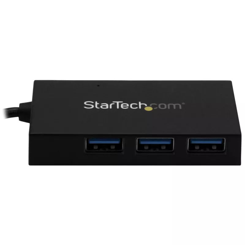 StarTech.com 4 Port USB 3.0 Hub - USB Type-A-Hub mit 1x USB-C & 3x USB-A-Anschlüssen (SuperSpeed 5 Gbit/s) - USB-Bus-Stromversorgung - USB 3.1 Gen 1 Adapter-Hub - Tragbarer/Laptop-USB-Hub