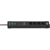 Power Extension Brennenstuhl 1951140300 1,8 m 4 AC-Steckdosen Innenbereich Schwarz