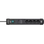 Power Extension Brennenstuhl 1951140300 1,8 m 4 AC-Steckdosen Innenbereich Schwarz