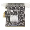 StarTech.com 4-Port USB PCIe-Karte – 10 Gbit/s USB 3.1/3.2 Gen 2 Typ-A PCI Express Erweiterungskarte mit 2 Controllern – 4x USB-A – USB PCIe Zusatzadapterkarte – Windows/Mac/Linux