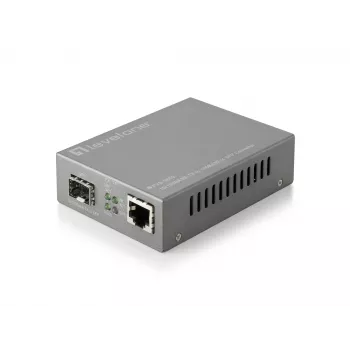 LevelOne RJ45 auf SFP Managed Fast Ethernet Medienkonverter