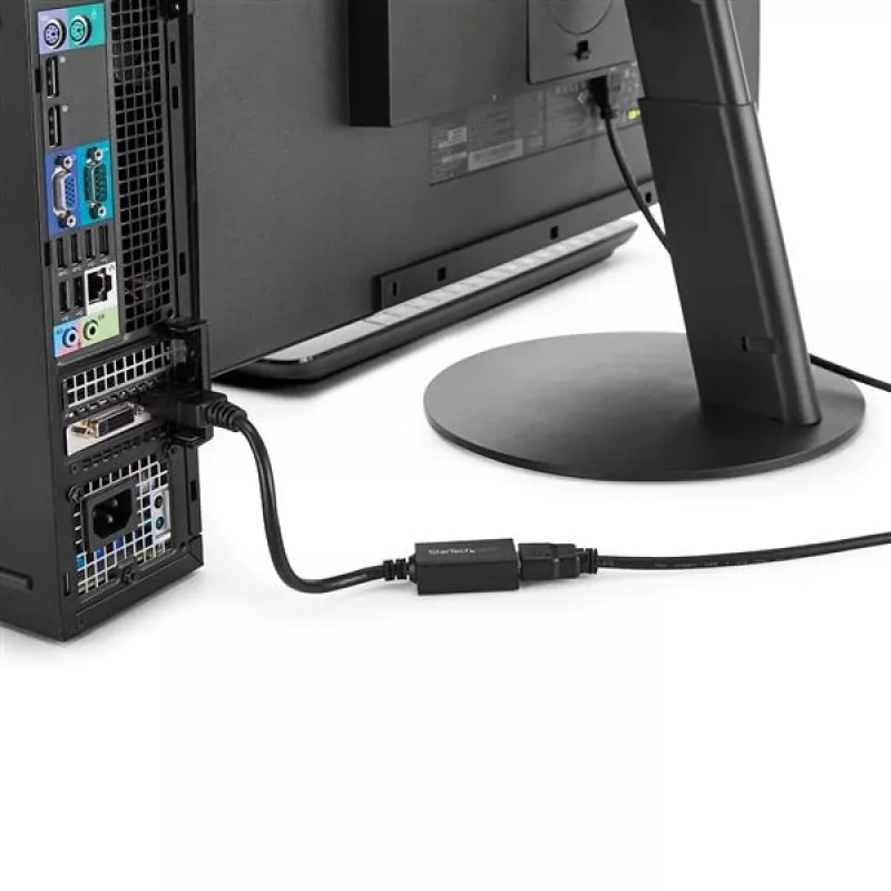 StarTech.com DisplayPort zu HDMI Adapter - DP 1.2 auf HDMI Video Konverter 1080p - DP auf HDMI Monitor/TV/Display Kabel Adapter Dongle - Passiver DP auf HDMI Adapter - Verriegelbarer DP Stecker