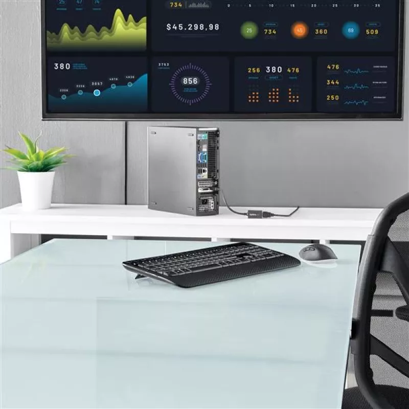 StarTech.com DisplayPort zu HDMI Adapter - DP 1.2 auf HDMI Video Konverter 1080p - DP auf HDMI Monitor/TV/Display Kabel Adapter Dongle - Passiver DP auf HDMI Adapter - Verriegelbarer DP Stecker