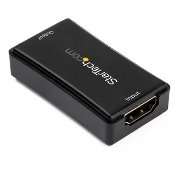 StarTech.com 14 m HDMI Signalverstärker – 4K 60Hz, 3840 x 2160 Pixel, AV-Repeater, 14 m, Schwarz, HDCP