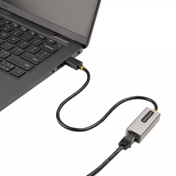 StarTech.com USB 3.0 auf Gigabit Ethernet Netzwerkadapter - 10/100/1000 Mbit/s, USB auf RJ45, USB 3.0 auf LAN Adapter, USB 3.0 Ethernet Adapter (GbE), 28 cm integriertes Kabel, treiberlose Installation