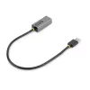 StarTech.com USB 3.0 auf Gigabit Ethernet Netzwerkadapter - 10/100/1000 Mbit/s, USB auf RJ45, USB 3.0 auf LAN Adapter, USB 3.0 Ethernet Adapter (GbE), 28 cm integriertes Kabel, treiberlose Installation