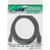 USB 2.0 Verlängerungskabel Typ A Stecker/Buchse InLine 34650B 0,5 m schwarz