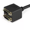 StarTech.com 30cm (1 ft) DVI-D zu 2x DVI-D Digital Video Splitter-Kabel - M/F~1 ft DVI-D zu 2x DVI-D Digital Video Splitter-Kabel - M/F