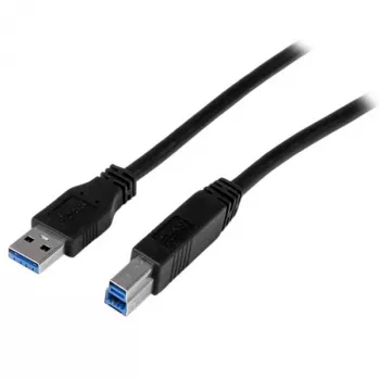 StarTech.com 1m (3ft) zertifiziertes SuperSpeed USB 3.0 A-zu-B-Kabel – M/M