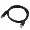 StarTech.com 1m (3ft) zertifiziertes SuperSpeed USB 3.0 A-zu-B-Kabel – M/M