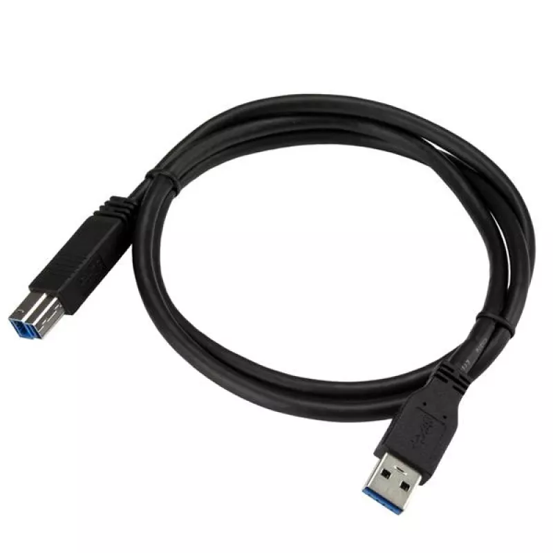 StarTech.com 1m (3ft) zertifiziertes SuperSpeed USB 3.0 A-zu-B-Kabel – M/M