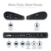 StarTech.com Dual-Monitor USB 3.0 Dockingstation mit HDMI & DVI/VGA