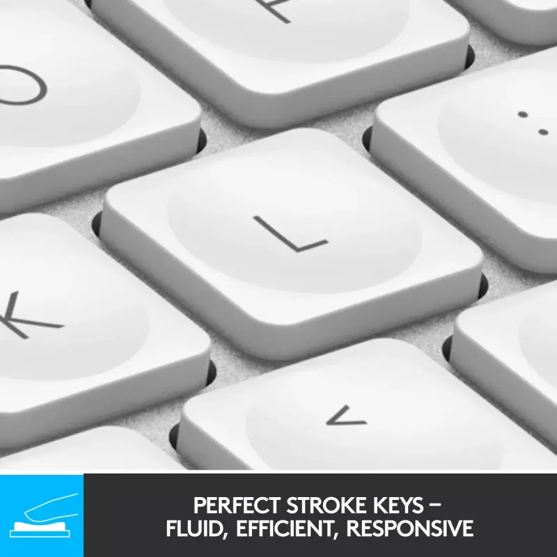 Logitech MX Keys Mini kabellose beleuchtete Tastatur Mini QWERTY