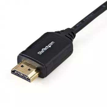 StarTech.com 50 cm Premium-zertifiziertes HDMI 2.0 Kabel mit Ethernet - High Speed Ultra HD 4K 60Hz HDMI Kabel HDR10 - HDMI-Kabel (Stecker/Stecker) - Für UHD-Monitore, Fernseher, Displays