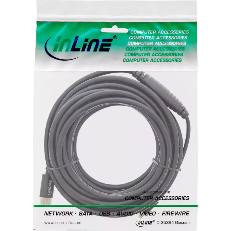 USB-Anzeigekabel InLine 64111 USB-C Stecker auf HDMI Stecker 1 m