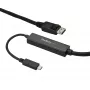 StarTech.com 2,9 m (9,8 ft.) USB-C auf DisplayPort 1.2 Kabel 4K 60Hz – USB-C auf DisplayPort Adapterkabel – HBR2 USB Typ-C DP Alt Mode auf DP Monitor Videokabel – Funktioniert mit Thunderbolt 3 – Schwarz