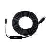 StarTech.com 2,9 m (9,8 ft.) USB-C auf DisplayPort 1.2 Kabel 4K 60Hz – USB-C auf DisplayPort Adapterkabel – HBR2 USB Typ-C DP Alt Mode auf DP Monitor Videokabel – Funktioniert mit Thunderbolt 3 – Schwarz